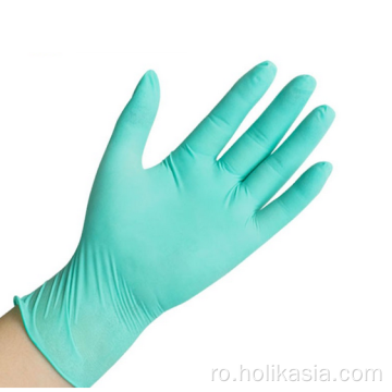 Mănuși medicale din latex verde